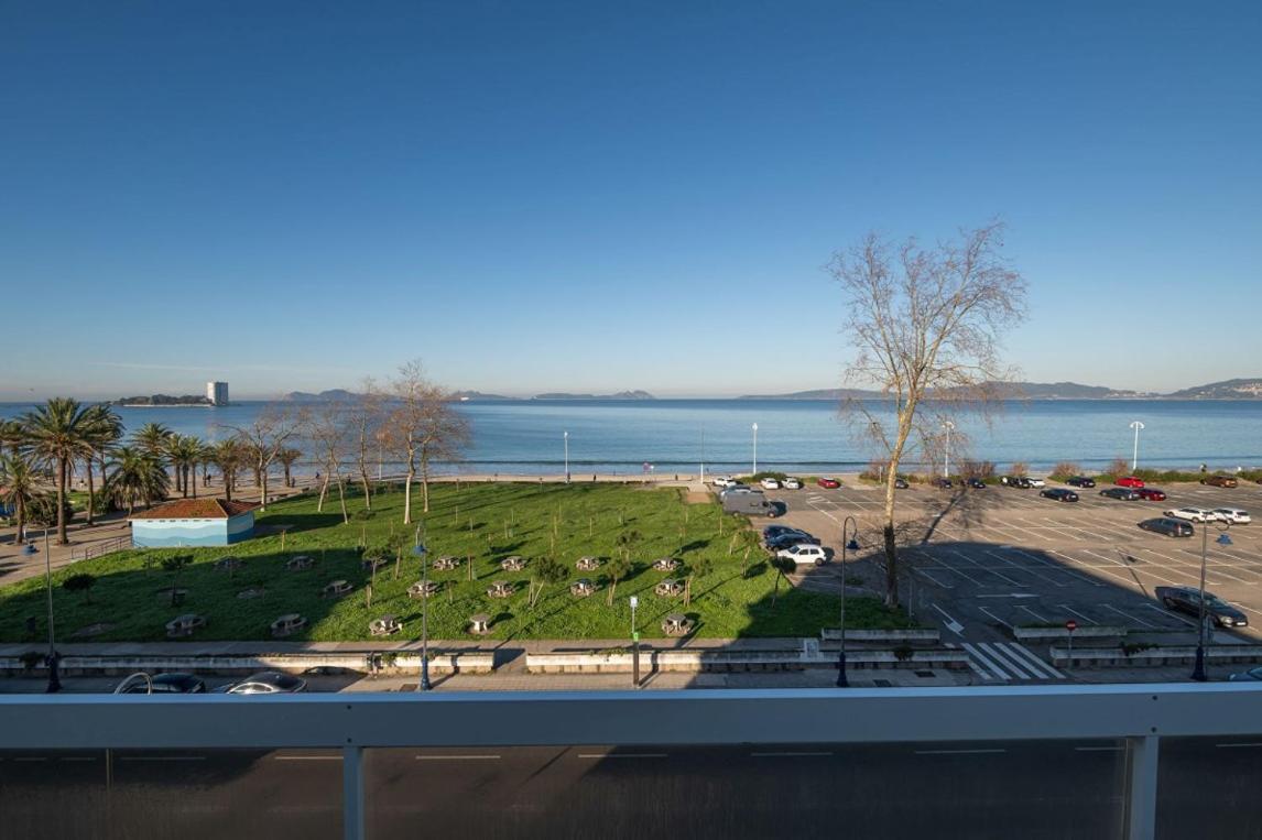 Primera Linea De Playa Samil Costa Con Garaje Incluido فيجو المظهر الخارجي الصورة