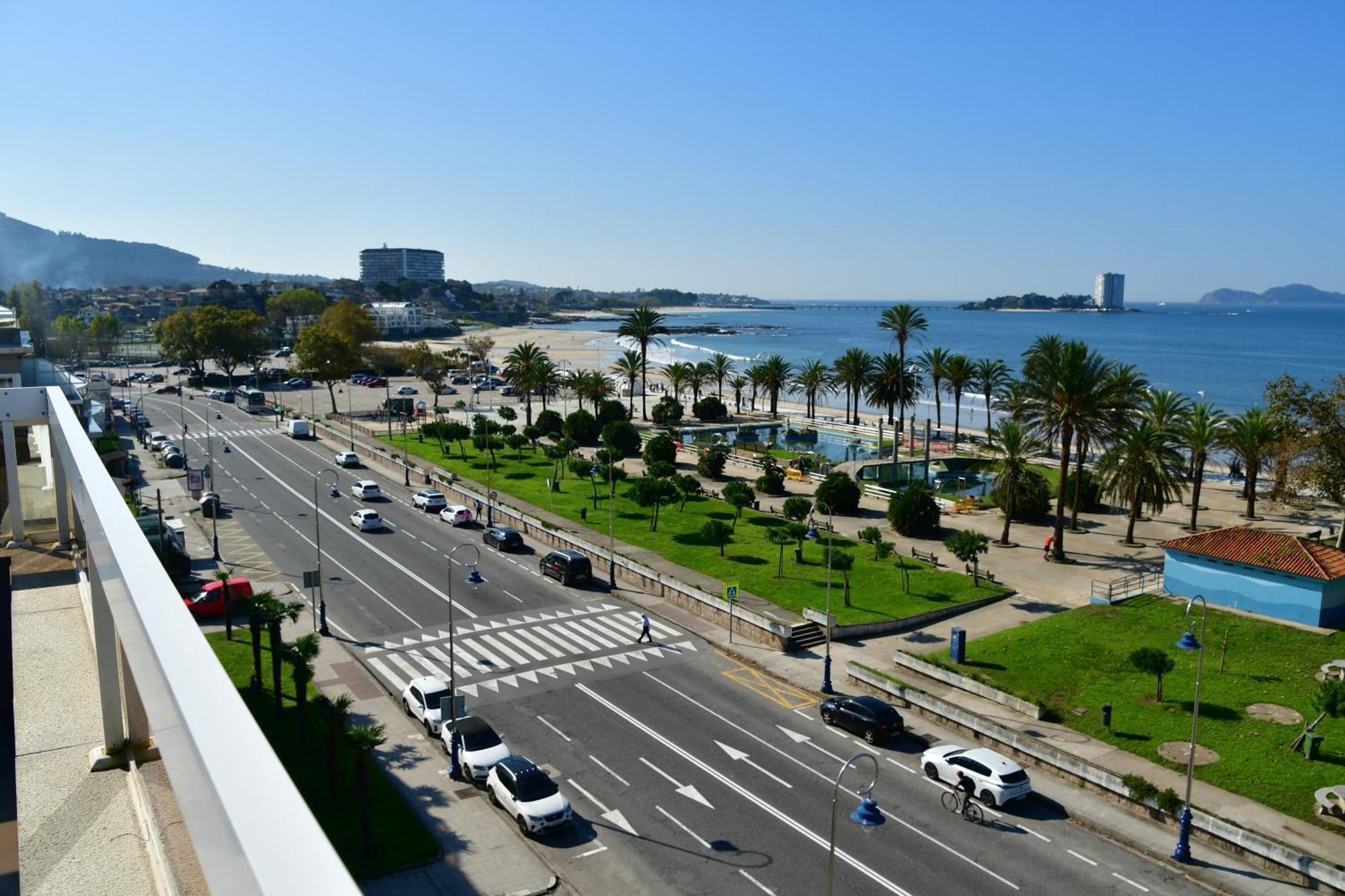 Primera Linea De Playa Samil Costa Con Garaje Incluido فيجو المظهر الخارجي الصورة